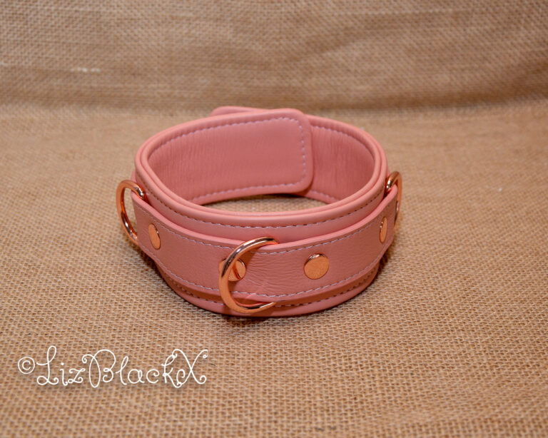 Review of the Pink Dream Leather Collar with Leash by Liebe Seele Copyright Liz BlackX