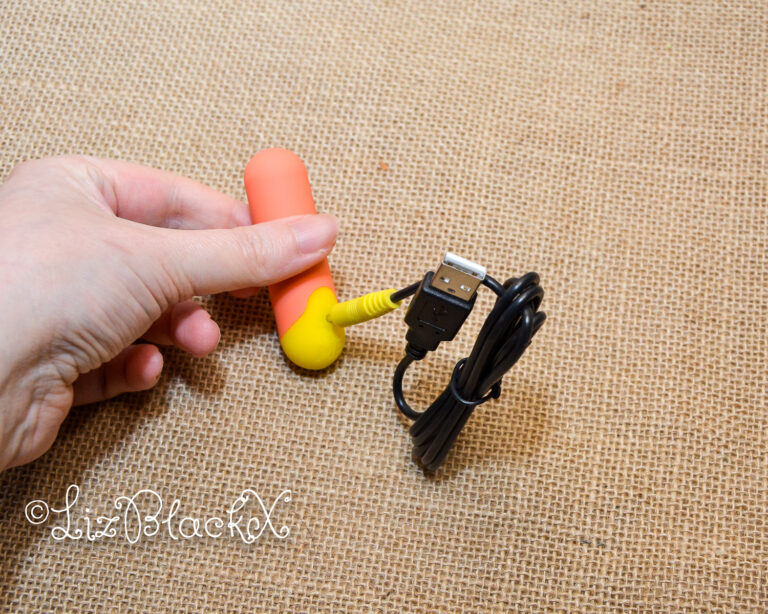 Review of the Riot Mini Bullet Vibrator by Romp Toys Copyright Liz BlackX