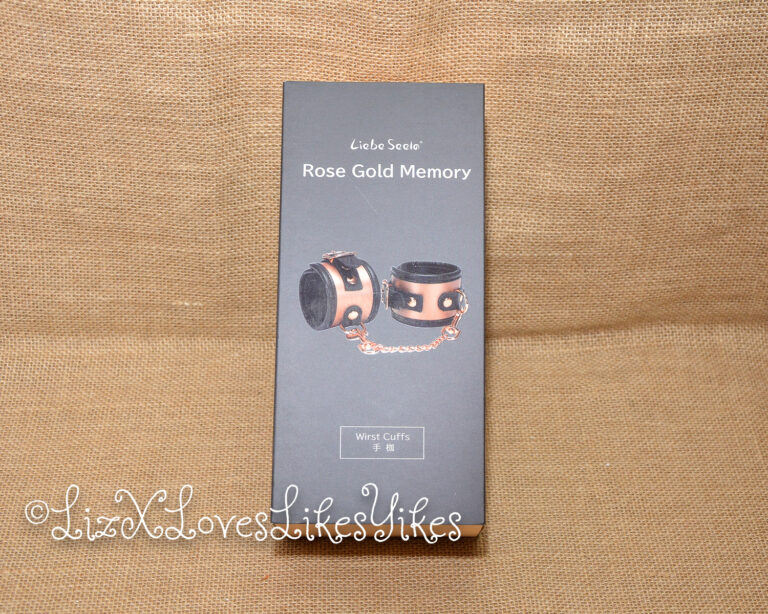 Review of the Rose Gold Memory Wrist Cuffs by Liebe Seele Copyright Liz BlackX