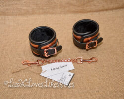 Review of the Rose Gold Memory Wrist Cuffs by Liebe Seele Copyright Liz BlackX