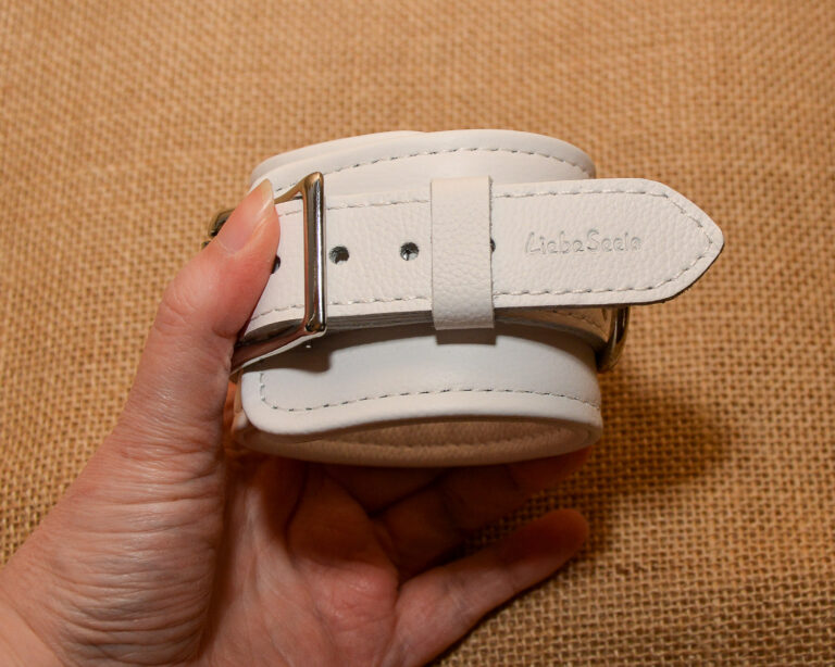 Review of the Fuji White Wrist Cuffs by Liebe Seele Copyright Liz BlackX