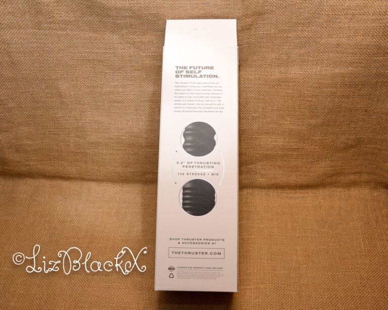 Review of Sammie, a Thrusting Dildo Vibrator by Velvet and the Accessories Pack Copyright Liz BlackX