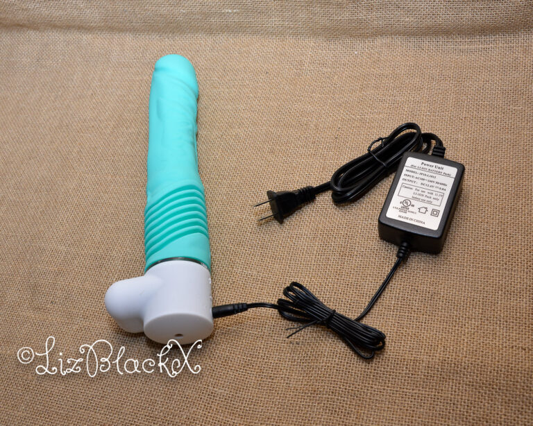 Review of Sammie, a Thrusting Dildo Vibrator by Velvet and the Accessories Pack Copyright Liz BlackX