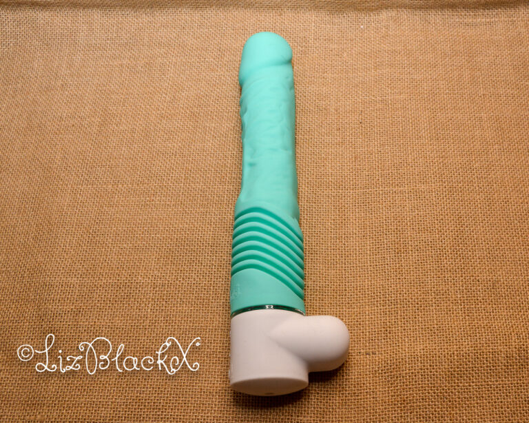 Review of Sammie, a Thrusting Dildo Vibrator by Velvet and the Accessories Pack Copyright Liz BlackX