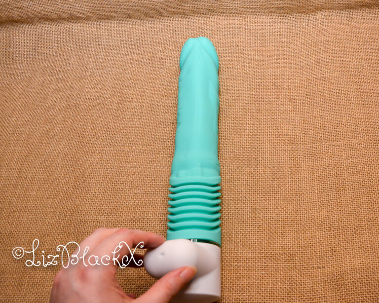 Review of Sammie, a Thrusting Dildo Vibrator by Velvet and the Accessories Pack Copyright Liz BlackX