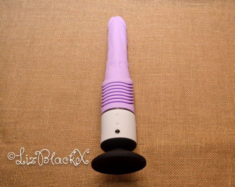 Review of Sammie, a Thrusting Dildo Vibrator by Velvet and the Accessories Pack Copyright Liz BlackX