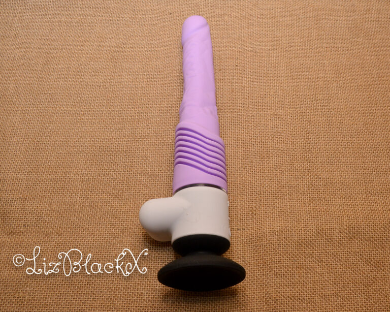 Review of Sammie, a Thrusting Dildo Vibrator by Velvet and the Accessories Pack Copyright Liz BlackX