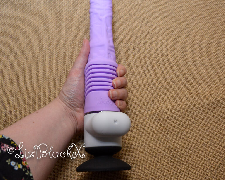 Review of Sammie, a Thrusting Dildo Vibrator by Velvet and the Accessories Pack Copyright Liz BlackX