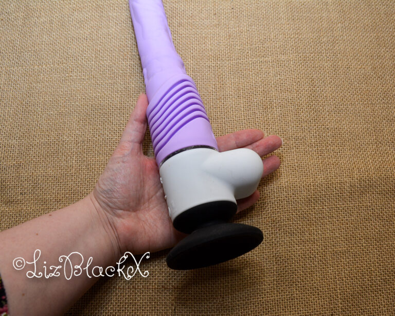 Review of Sammie, a Thrusting Dildo Vibrator by Velvet and the Accessories Pack Copyright Liz BlackX