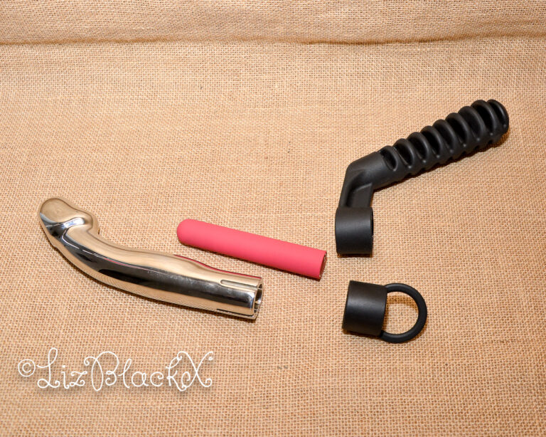 Review of Capo, Vibrating Stainless Metal Dildo by L'Acier Copyright Liz BlackX