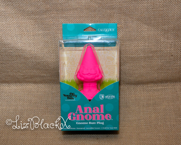 Review of the Naughty Bits® Anal Gnome™ Gnome Butt Plug by Calexotics Copyright Liz BlackX