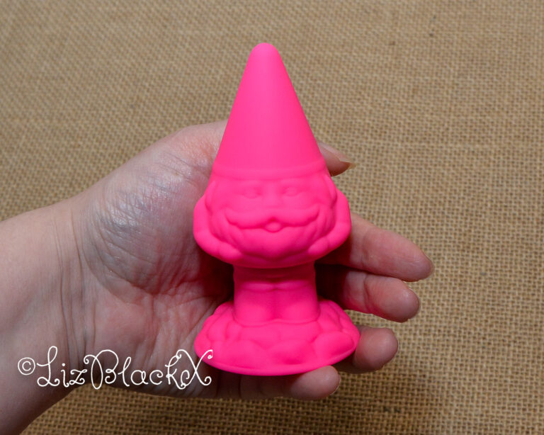 Review of the Naughty Bits® Anal Gnome™ Gnome Butt Plug by Calexotics Copyright Liz BlackX