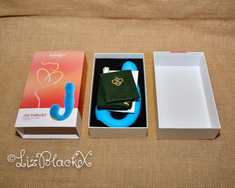 Review of the Joi Thrust by HoneyPlayBox Copyright Liz BlackX