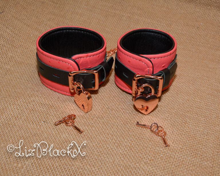 Review of the Angel's Kiss Wrist Cuffs by Liebe Seele Copyright Liz BlackX