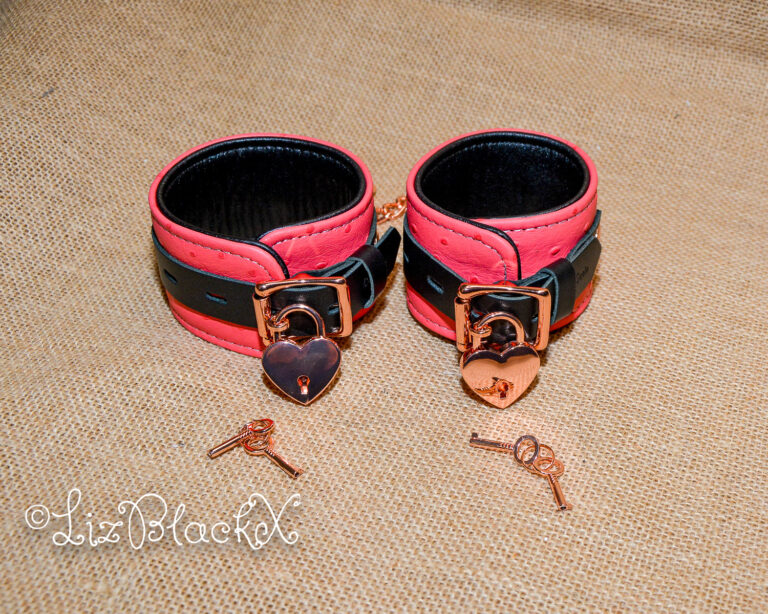 Review of the Angel's Kiss Wrist Cuffs by Liebe Seele Copyright Liz BlackX