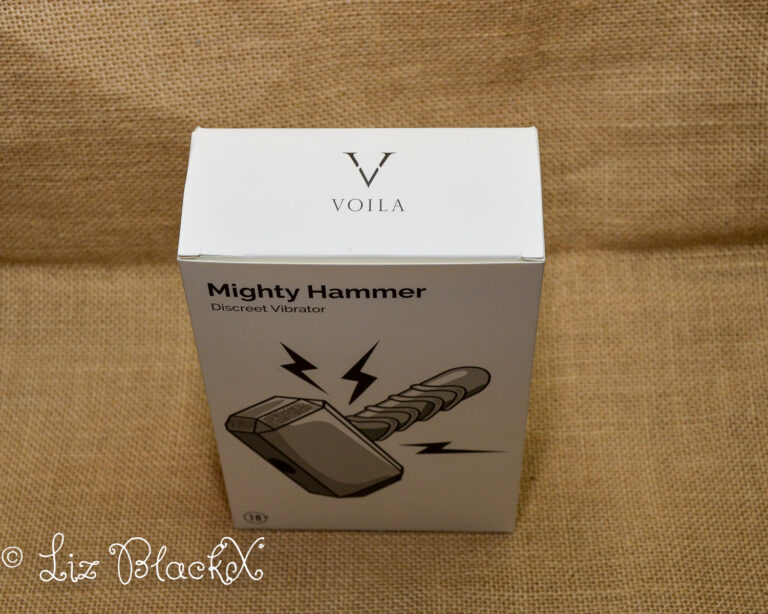 Fantasy Vibrator Mighty Hammer Review Copyright Liz BlackX