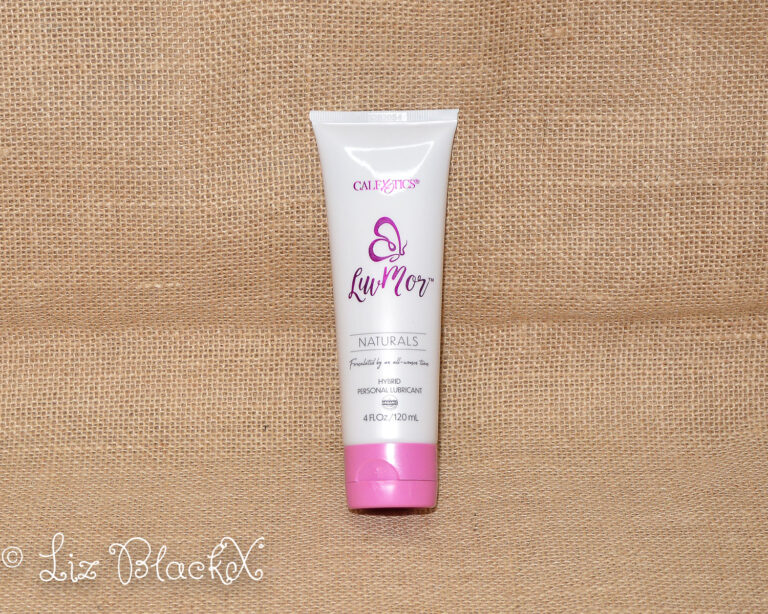 Review of the LuvMor Naturals Hybrid Personal Lubricant 4 fl. oz by Calexotics Copyright Liz BlackX