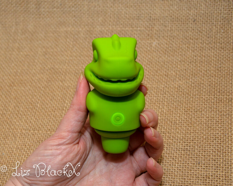 Little Goo Sex Toy Review: Dinosaur-Inspired Clitoral Stimulator with Innovative Design Copyright LizBlackX
