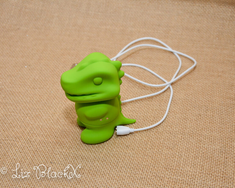 Little Goo Sex Toy Review: Dinosaur-Inspired Clitoral Stimulator with Innovative Design Copyright LizBlackX
