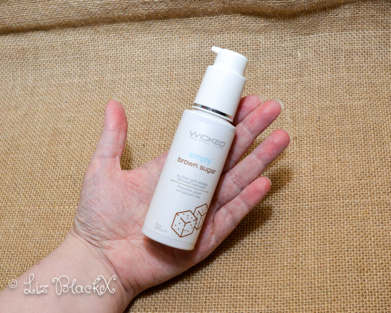 Review: Wicked Simply Brown Sugar Flavored Water Based Lubricant 2.3 oz - A Sweet Surprise for Sensitive Skin Copyright LizBlackX
