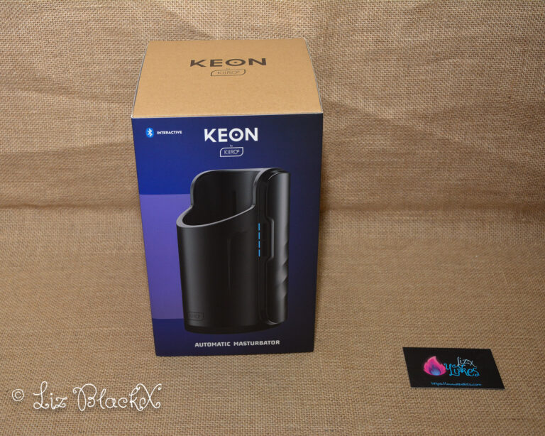 The Future of Pleasure is Here: A Comprehensive Review of the Keon Automatic Masturbator by Kiiroo.com Copyright LizBlackX