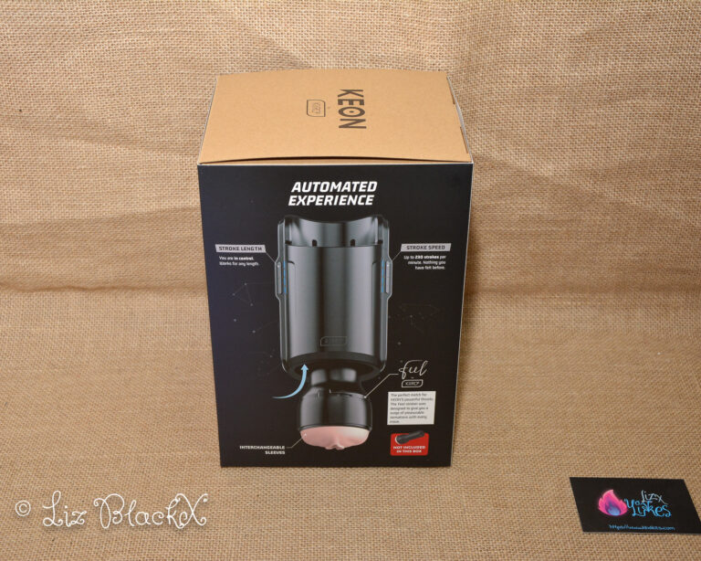 The Future of Pleasure is Here: A Comprehensive Review of the Keon Automatic Masturbator by Kiiroo.com Copyright LizBlackX