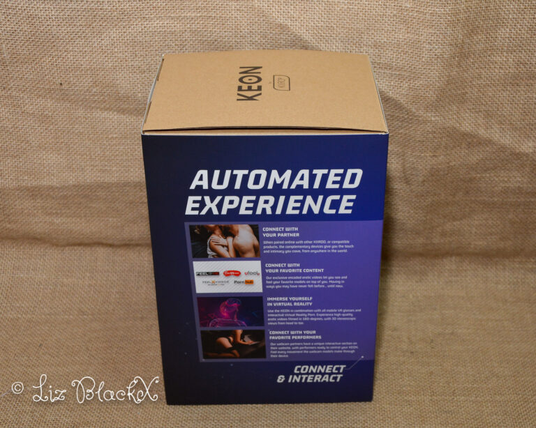 The Future of Pleasure is Here: A Comprehensive Review of the Keon Automatic Masturbator by Kiiroo.com Copyright LizBlackX