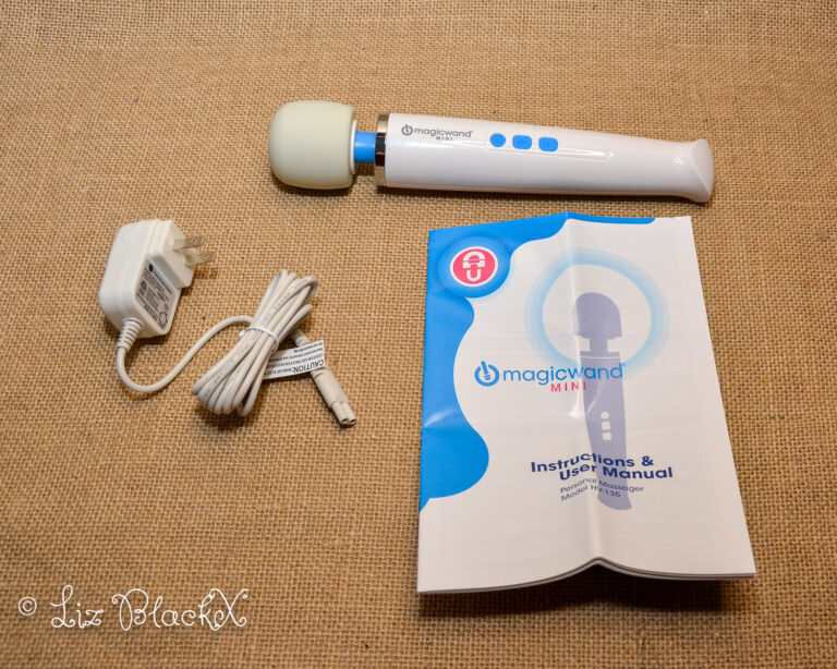 Testing the Magicwand Mini: Bringing Simplicity and Pleasure Together Copyright LizBlackX
