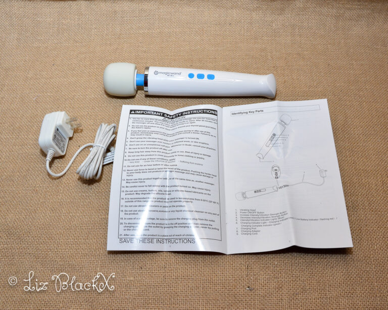 Testing the Magicwand Mini: Bringing Simplicity and Pleasure Together Copyright LizBlackX