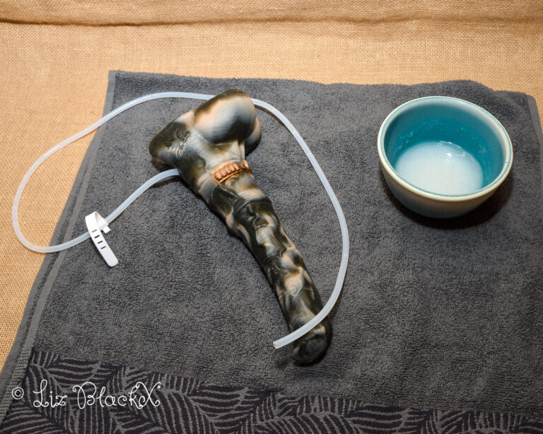 The Ultimate Orgasm: Nothosaur's Hunter Jack Dildo's Ejaculation Magic Copyright Liz BlackX