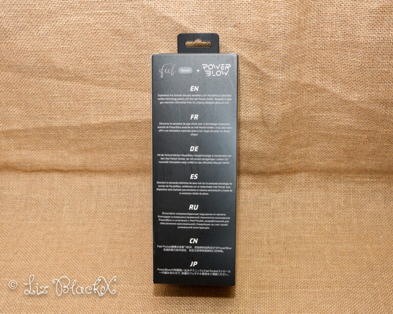 Powerful Pleasure: Kiiroo's Duo - PowerBlow & Feel Pocket Stroker Review Copyright LizBlackX