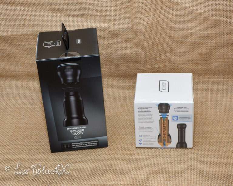 Powerful Pleasure: Kiiroo's Duo - PowerBlow & Feel Pocket Stroker Review Copyright LizBlackX