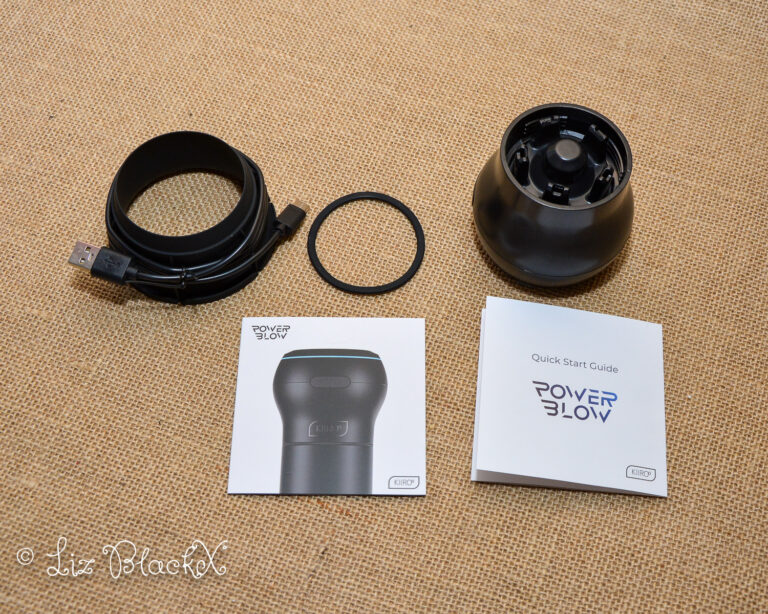 Powerful Pleasure: Kiiroo's Duo - PowerBlow & Feel Pocket Stroker Review Copyright LizBlackX
