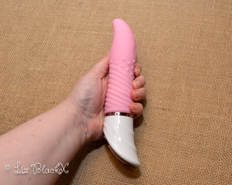 REALISTIC FUN! Complete Funzze Heating Tongue Vibrator Review Copyright Liz BlackX