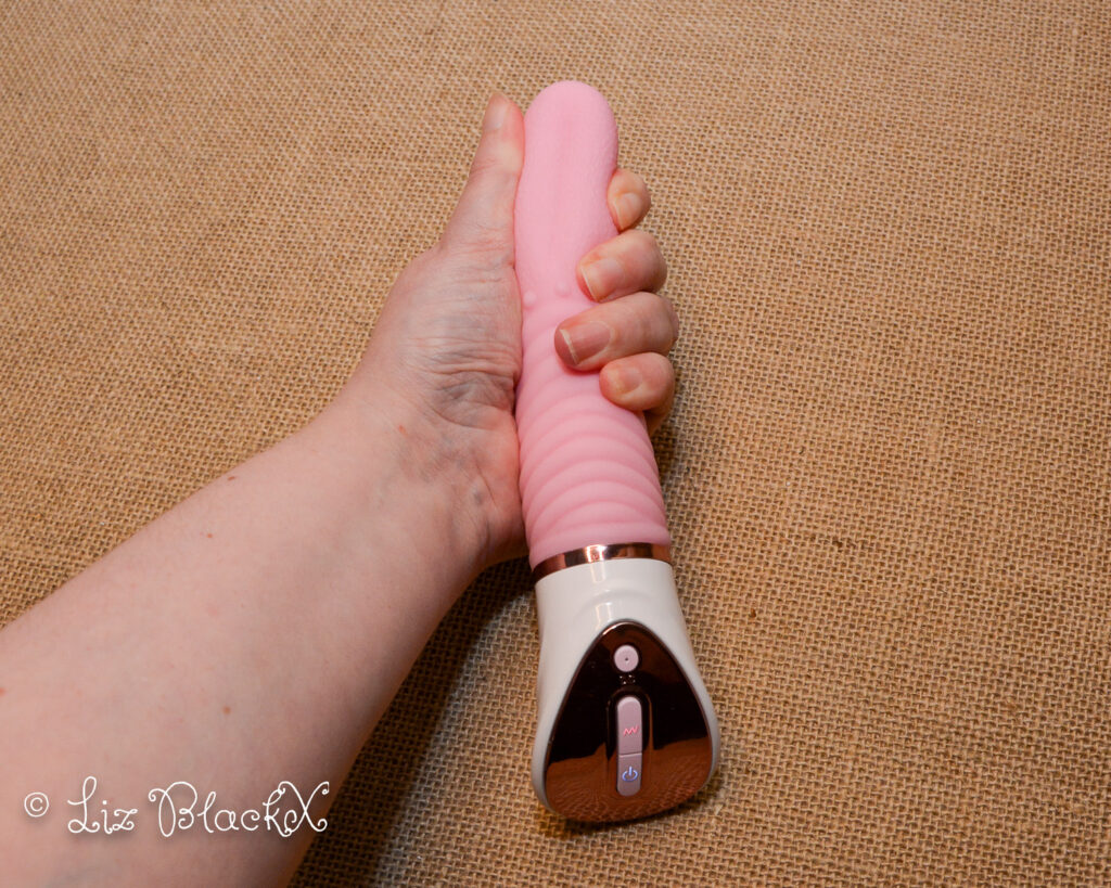 REALISTIC FUN! Complete Funzze Heating Tongue Vibrator Review Copyright Liz BlackX