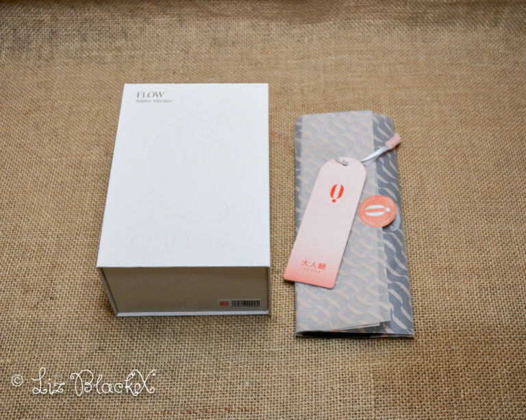 Discover the Magic of Urethral Massage with the Osuga Flow Rabbit Vibrator Copyright LizBlackX The white box packaging