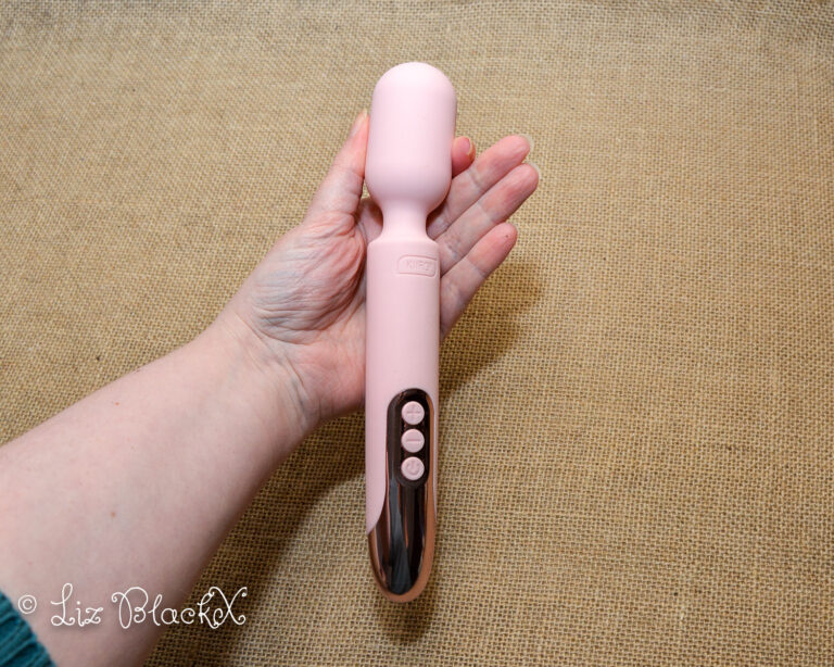 Beyond Ordinary Stimulation: Kiiroo Pro Wand with App & Streaming Review ProWand Kiiroo Copyright Liz BlackX