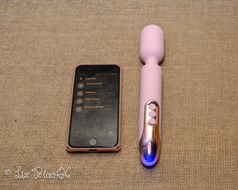 Beyond Ordinary Stimulation: Kiiroo Pro Wand with App & Streaming Review ProWand Kiiroo Copyright Liz BlackX