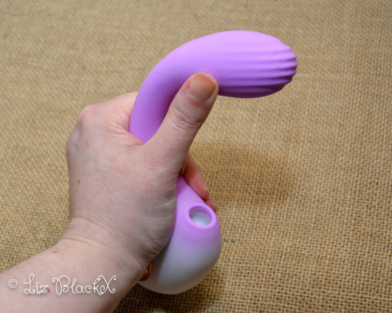 Hands-on with the G-Spot Clit Suction Vibrator: Pros, Cons & My Honest Take Copyright Liz BlackX