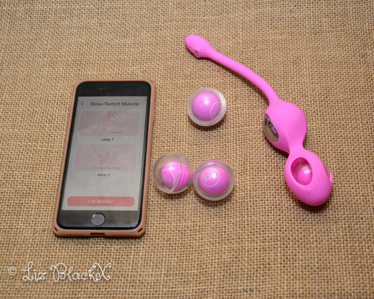 HoneyPlayBox Elektra E-stim Kegel Trainer Set Review: Get Charged Up with this Device! Copyright Liz BlackX