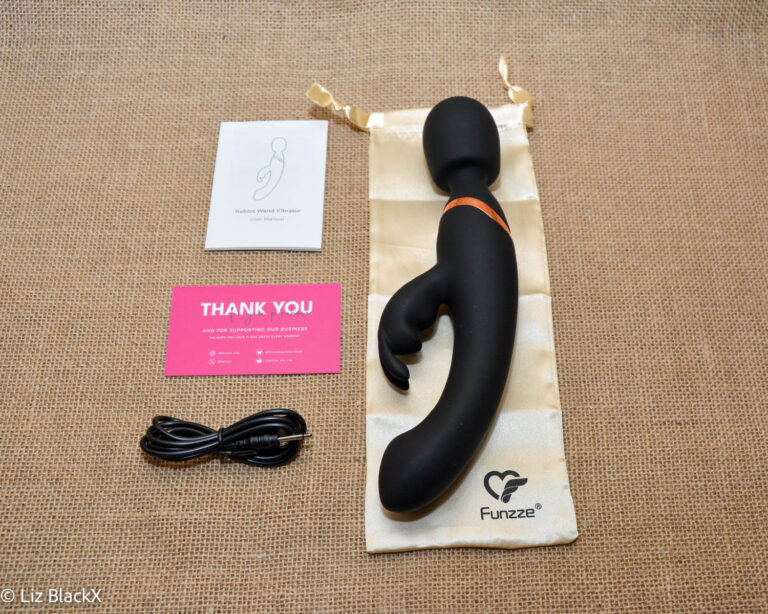 Review: Funzze Double-ended Rabbit Wand Vibrator