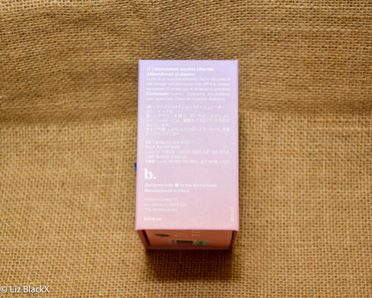 Biird Lumii Review: Aesthetic Elegance Meets Fun, Intense Clitoral Pleasure Copyright Liz BlackX