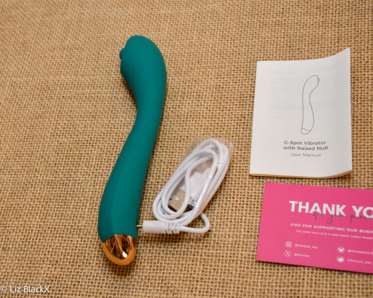An Honest Look at the Funzze G-Spot Vibrator with Raised Nub: Design, Discretion, and Performance Copyright Liz BlackX