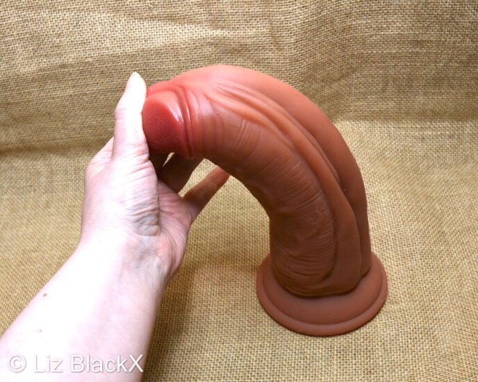 Tabletop Review: The simplyjoy 10-Inch Dual Density Dildo Copyright Liz BlackX