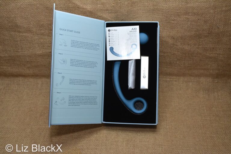 Best G-spot Vibrator? SVibe Axi Review for Beginners & Pros Copyright Liz BlackX