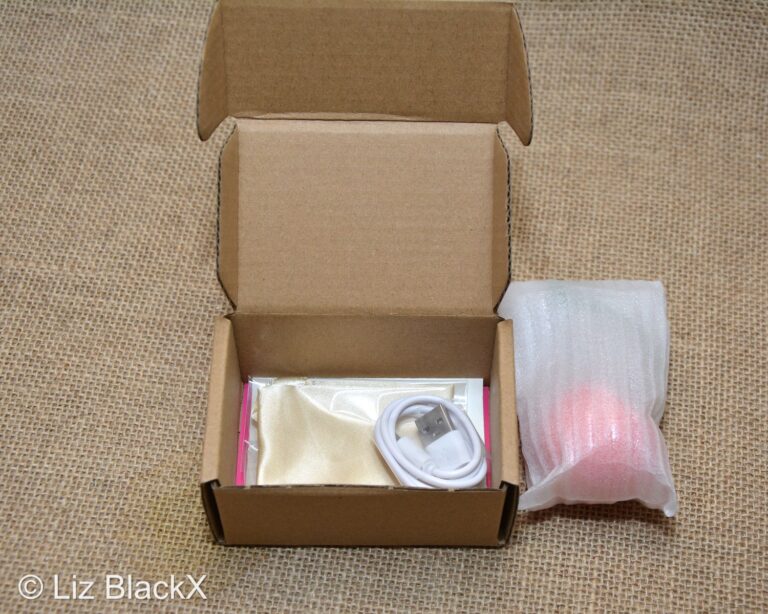 Funzze Cherry Vibrating Love Egg Review: Cute but Powerful? Copyright Liz BlackX