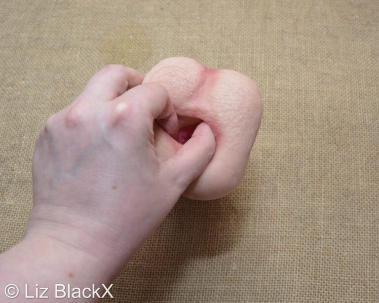 Is This the Ultimate Heavy-Duty Sleeve? QUTOYS Hole-y Cow Masturbator Review Copyright LizBlackX